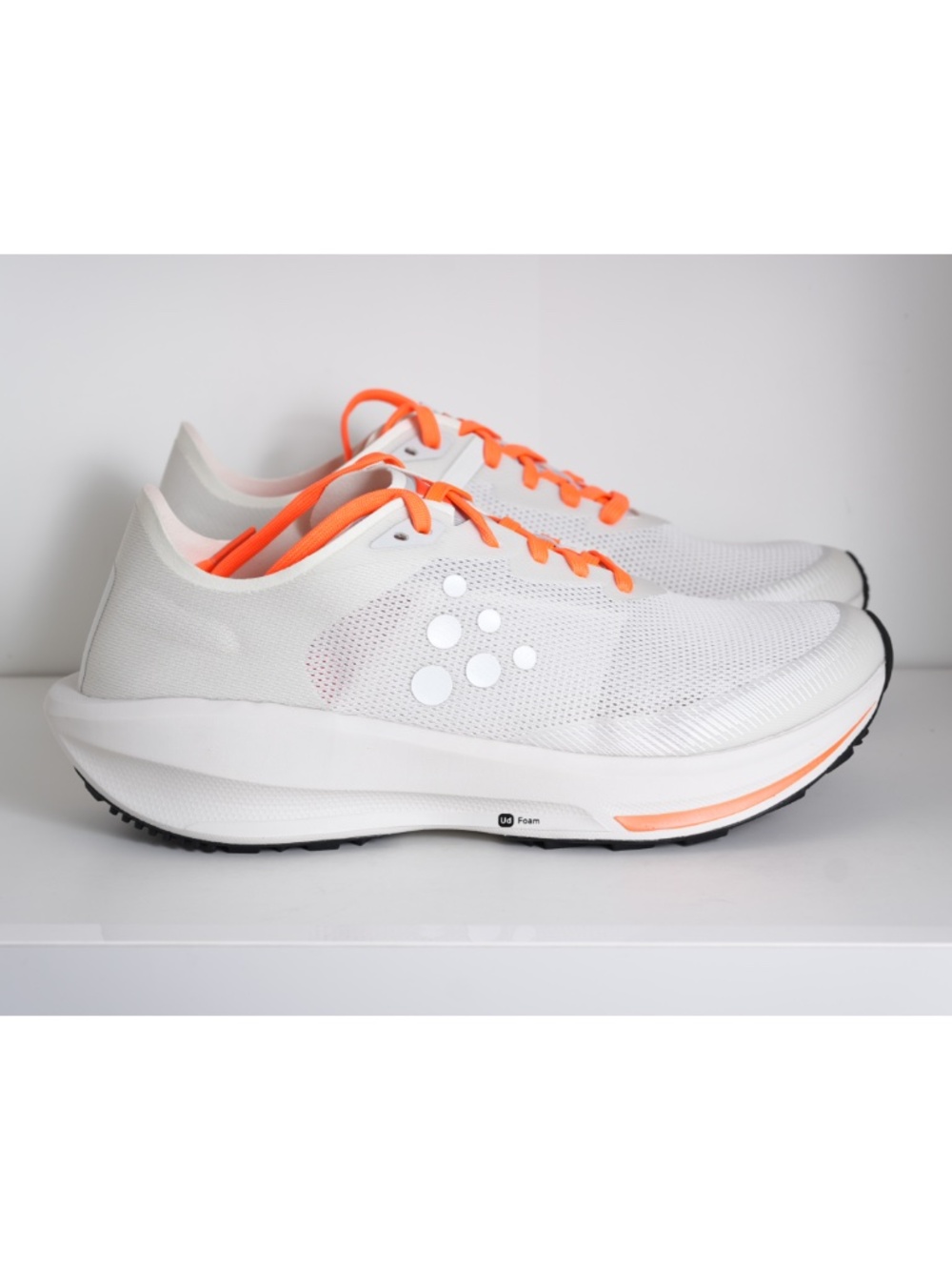 $165 Craft CTM Ultra 3 Men's Running Shoes (Ash White/Shock) US 10.5 EU 44 28.5